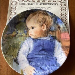 Edwin M. Knowles Expectation Plate